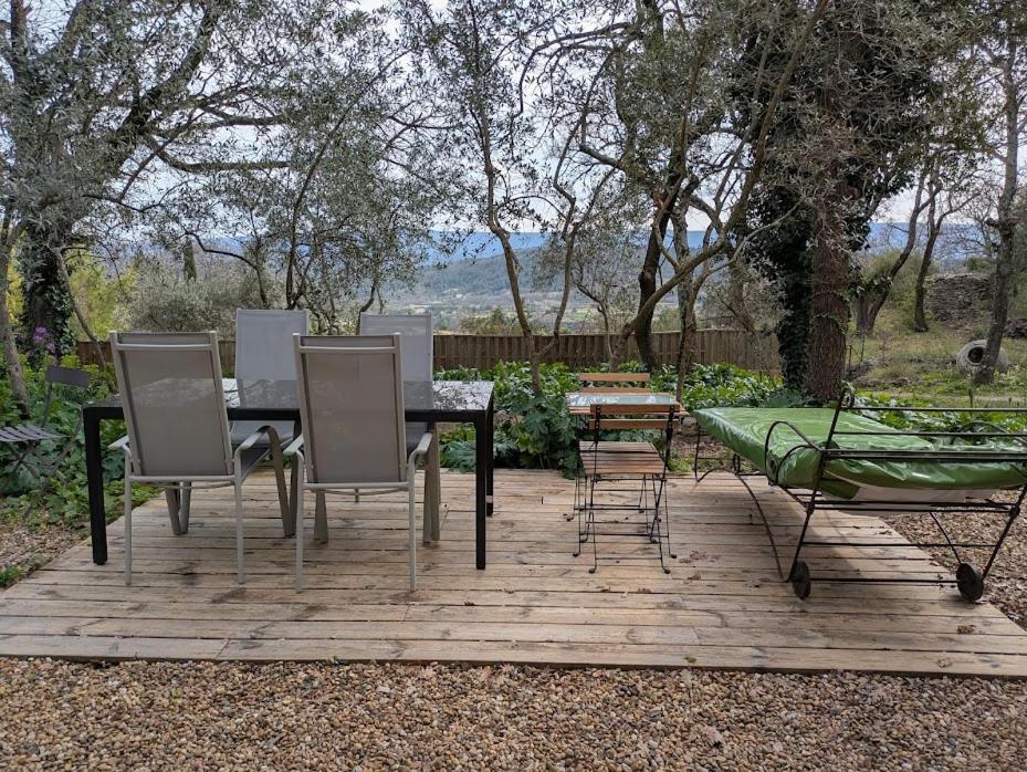 Les Rapieres Mireio Villa Gordes Exterior foto