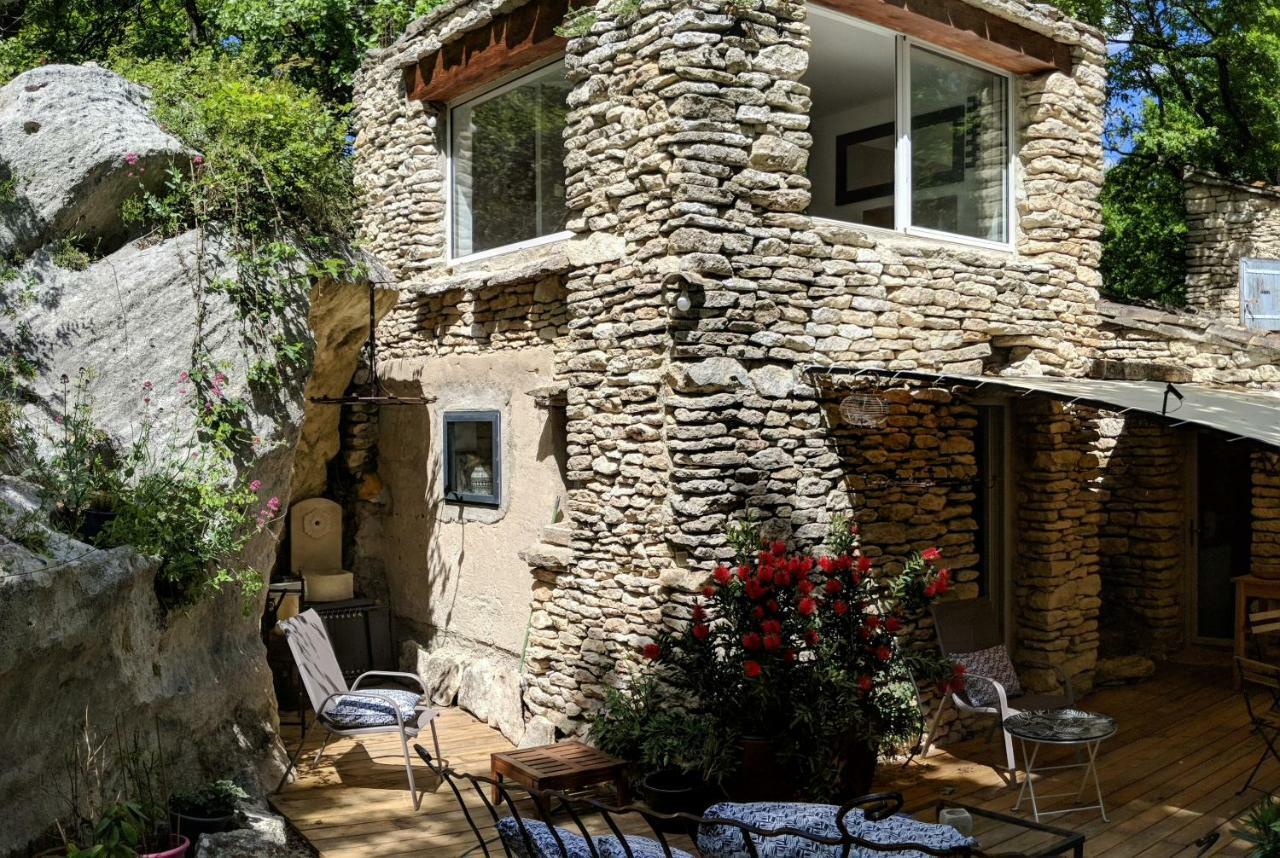 Les Rapieres Mireio Villa Gordes Exterior foto