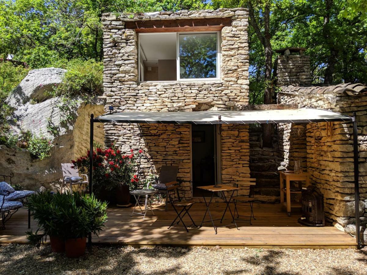 Les Rapieres Mireio Villa Gordes Exterior foto