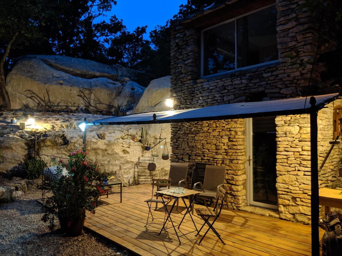 Les Rapieres Mireio Villa Gordes Exterior foto